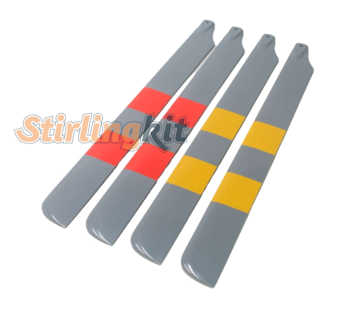 430MM Glass Fiber Blades FLISHRC FL500 Large Scale RC Helicopter Model