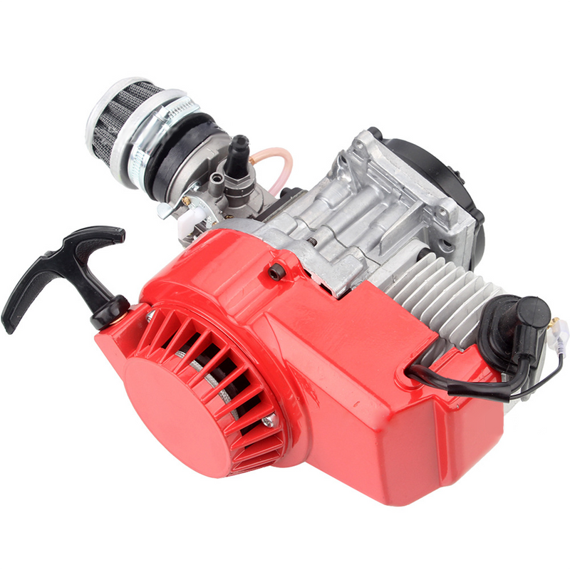 47CC Engine Pull-Start 2-Stroke Single Cylinder Gas Engine for Beach Motorcycle RTR - stirlingkit