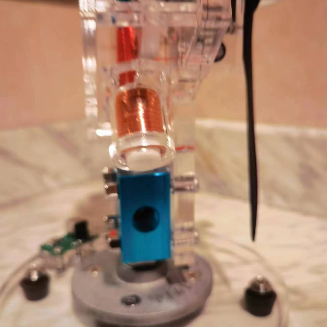5 Cylinder Electromagnetic Radial Solenoid Engine Model - stirlingkit