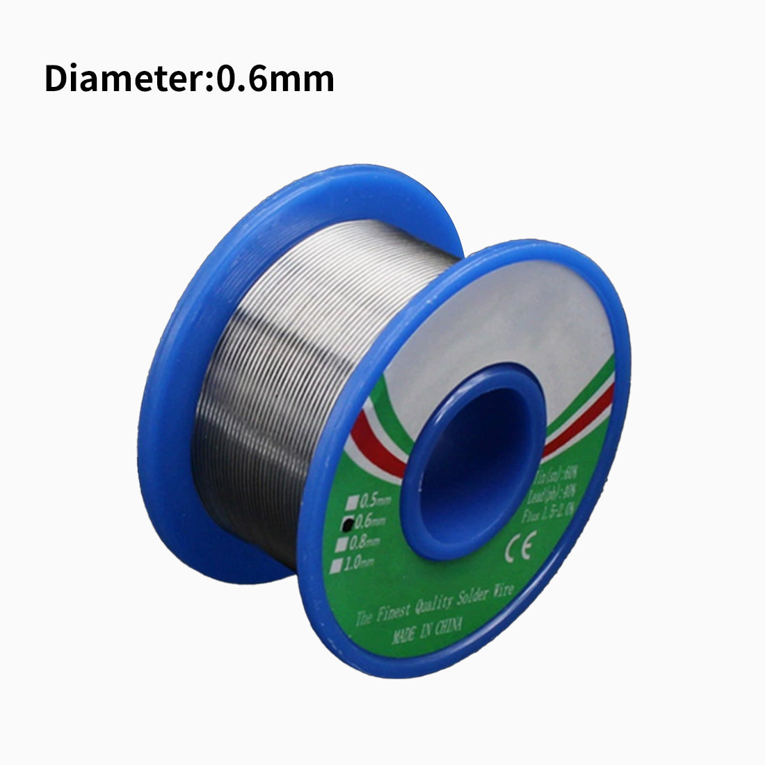 50g High-Quality Solder Wire – 0.5mm / 0.6mm / 0.8mm – Precision DIY Electronics & Circuit Sculpture - stirlingkit