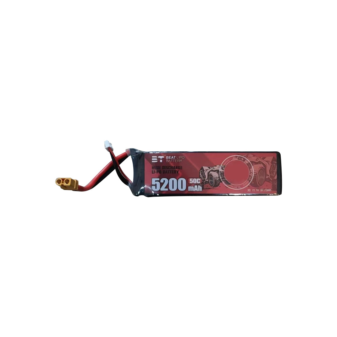5200mAh 50C LiPo Battery for 2.36m Wingspan RC Paragliders - stirlingkit