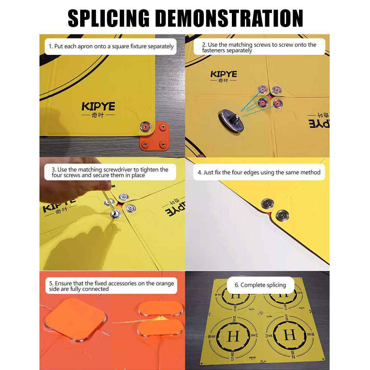 54cm / 110cm Foldable Reversible Helipad for RC Helicopters (Under 250 & 500 Size) - stirlingkit