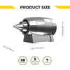 57pcs 3D Mechanical Rotating Turbine Jet Engine Model Kit -Air Force