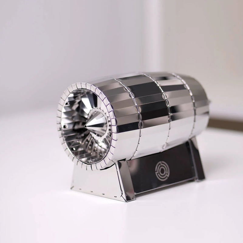 57pcs 3D Mechanical Rotating Turbine Jet Engine Model Kit -Air Force