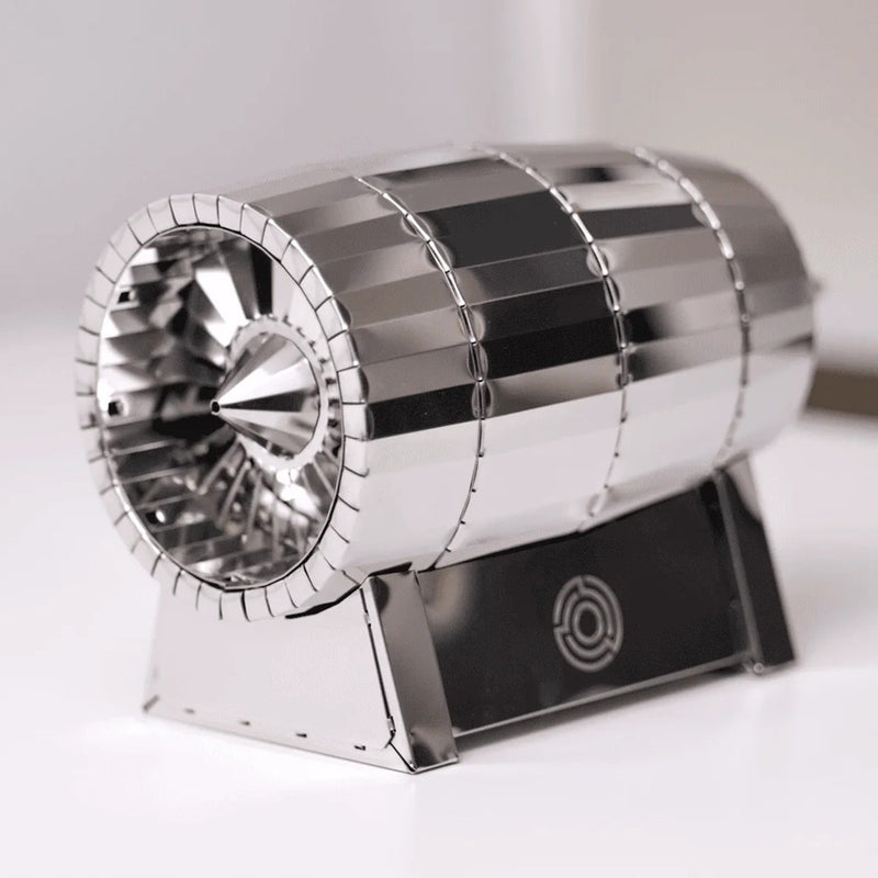 57pcs 3D Mechanical Rotating Turbine Jet Engine Model Kit -Air Force - stirlingkit