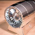 57pcs 3D Mechanical Rotating Turbine Jet Engine Model Kit -Air Force