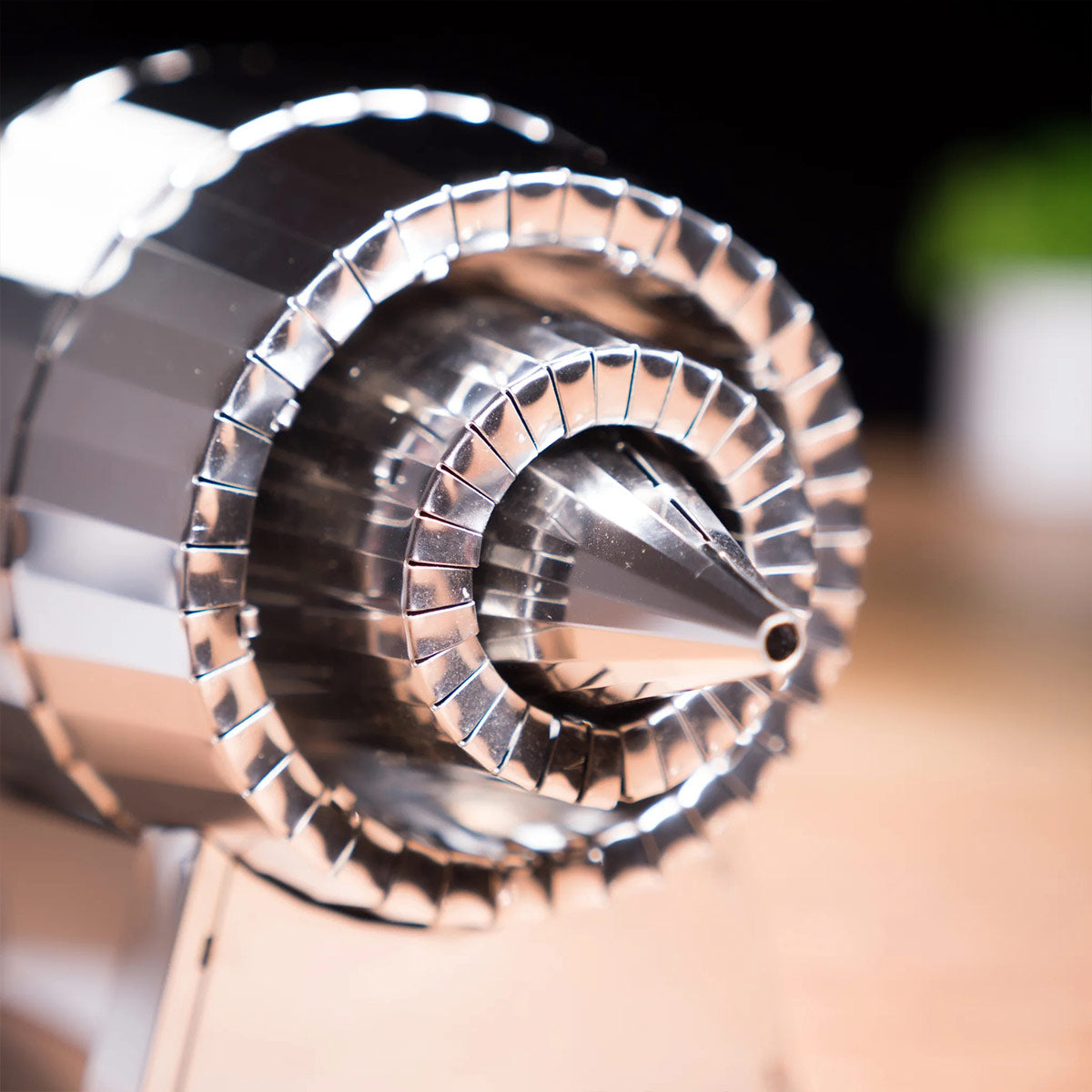 57pcs 3D Mechanical Rotating Turbine Jet Engine Model Kit -Air Force - stirlingkit