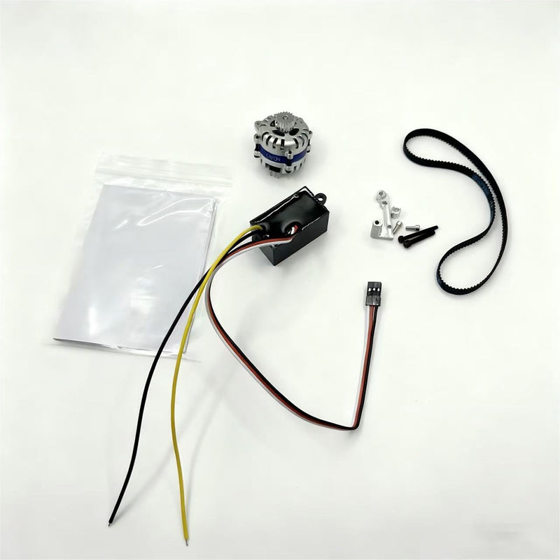 65W Micro Generator Alternator DIY Conversion Kit for CISON V8 LS-52 Engine Model - stirlingkit