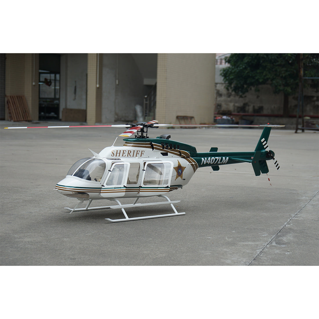 700 Size BELL-407 GPS RTF RC Helicopter Super Large Scale Helicopter with H1 PRO Flight Controller