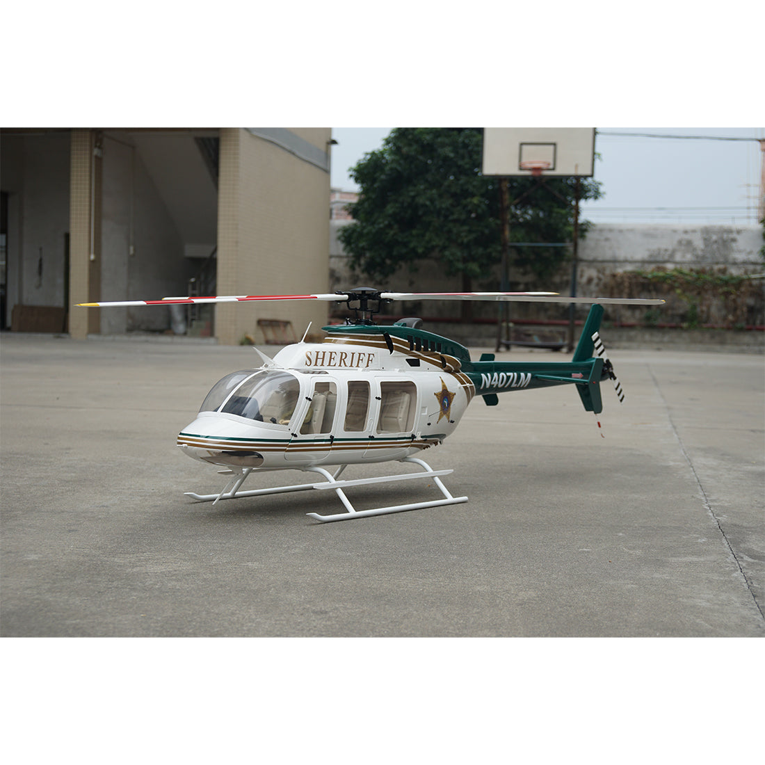 700 Size BELL-407 GPS RTF RC Helicopter Super Large Scale Helicopter with H1 PRO Flight Controller