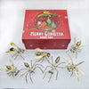 7PCS/SET 3D DIY Mini Steampunk Mini Metal Insects Model Kits Christmas - stirlingkit