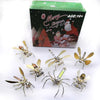 7PCS/SET 3D DIY Mini Steampunk Mini Metal Insects Model Kits Christmas - stirlingkit