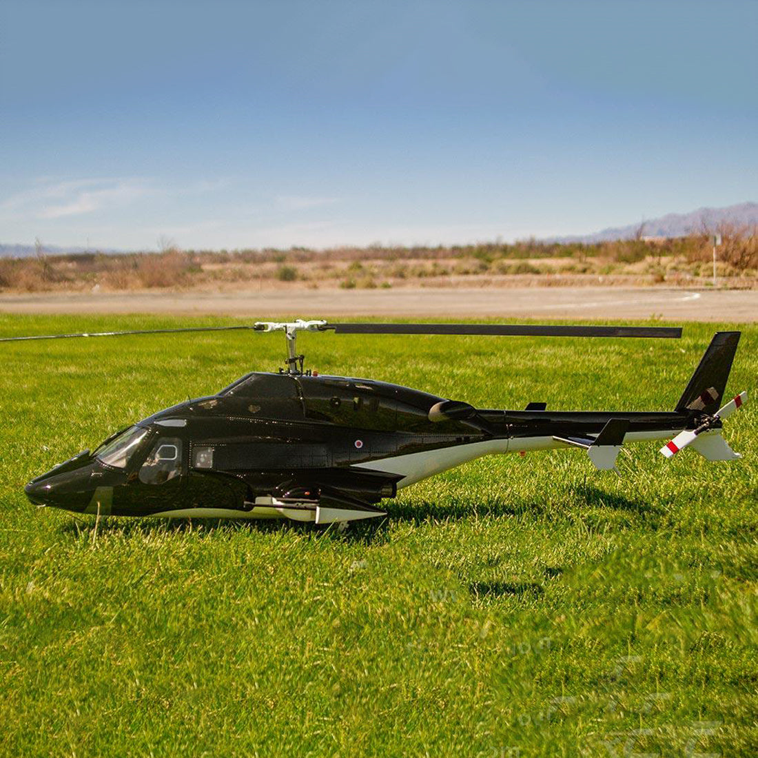 800 Size Airwolf RC Helicopter Large Scale GPS Helicopter with H1 PRO Flight Controller RTF - stirlingkit