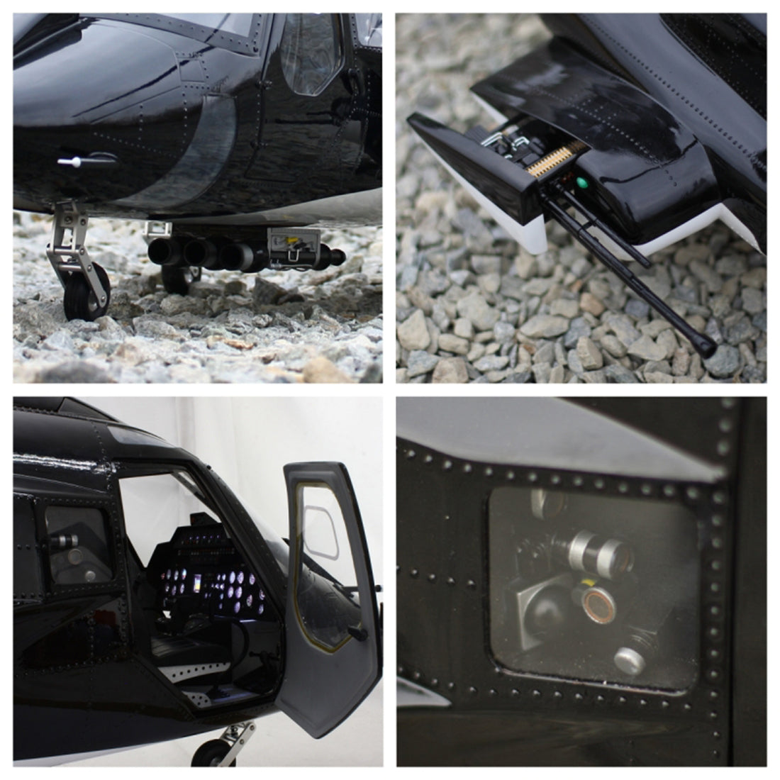 800 Size Airwolf RC Helicopter Large Scale GPS Helicopter with H1 PRO Flight Controller RTF - stirlingkit