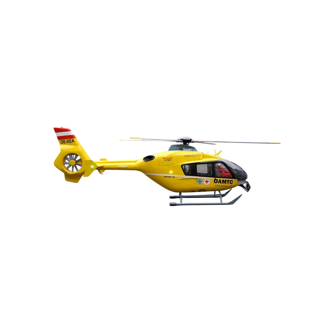 800 Size EC135 GPS RC Helicopter Large Scale Helicopter with H1 PRO Flight Controller RTF - stirlingkit