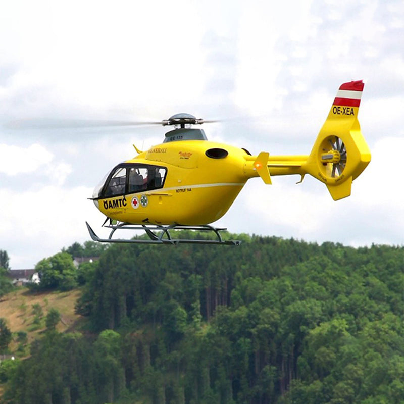 800 Size EC135 GPS RC Helicopter Large Scale Helicopter with H1 PRO Flight Controller RTF - stirlingkit