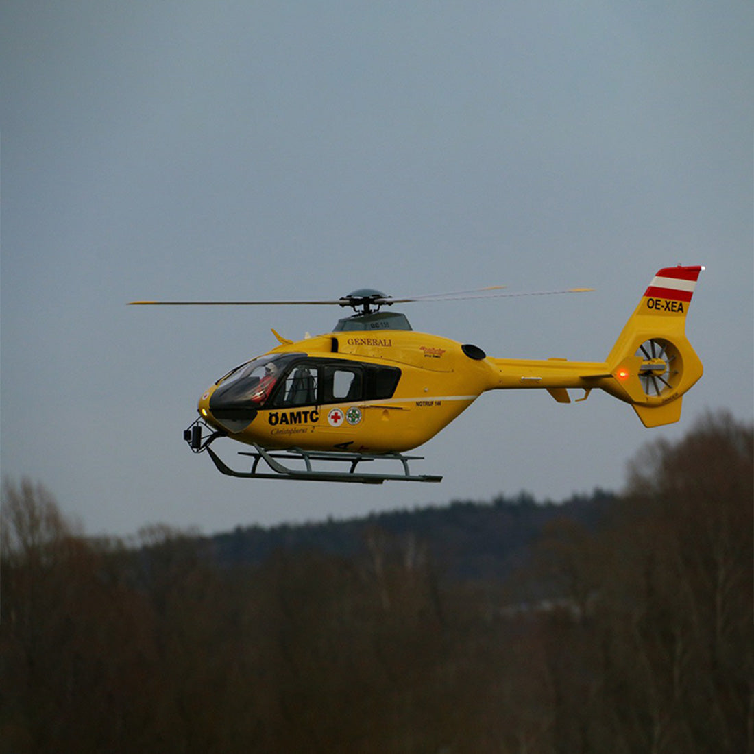 800 Size EC135 GPS RC Helicopter Large Scale Helicopter with H1 PRO Flight Controller RTF - stirlingkit
