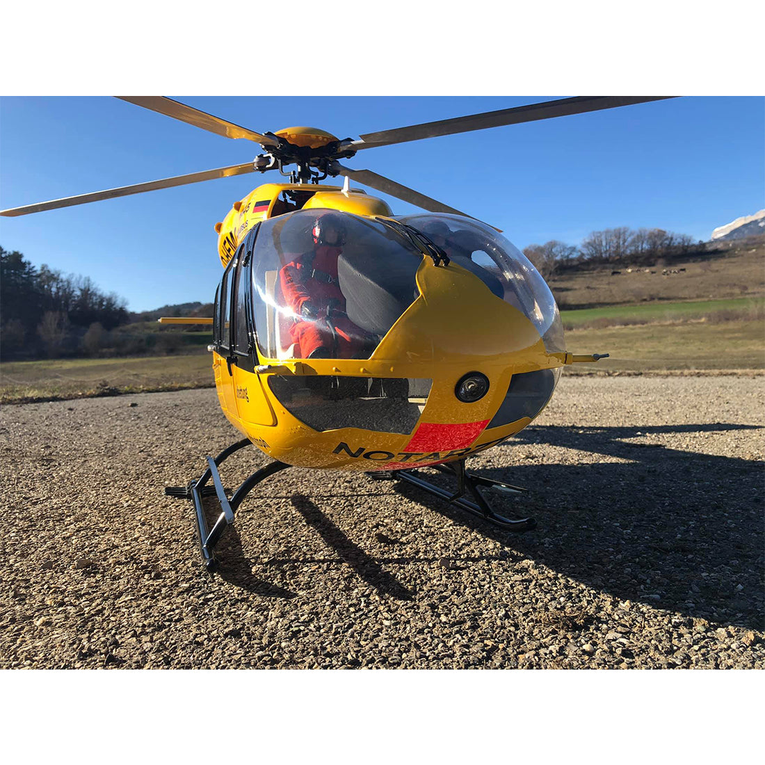 800 Size EC145-T2  GPS Super Large RC Scale Helicopter with H1 PRO Flight Controller