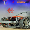 8th Scale Supra RC Sports Car for Semto 2 Cylinder Engine Model Project Officially Authorized by Scale Addiction - stirlingkit