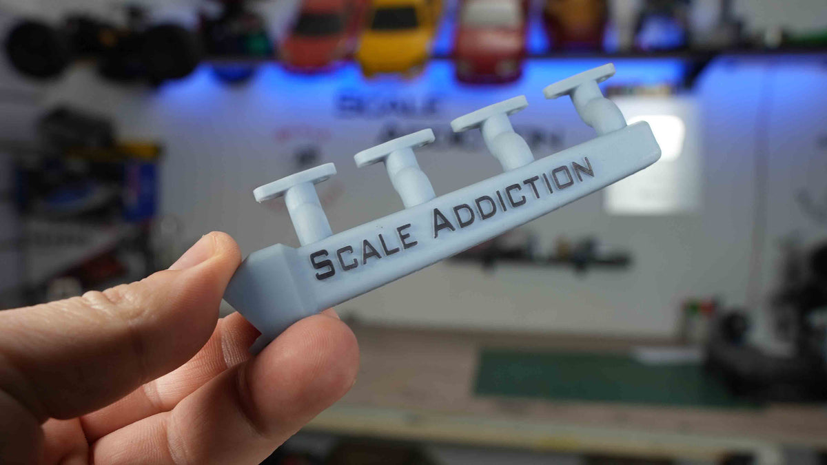 8th Scale Supra RC Sports Car for TOYAN FS-L400 Inline 4 Cylinder Engine Model Project Officially Authorized by Scale Addiction - stirlingkit