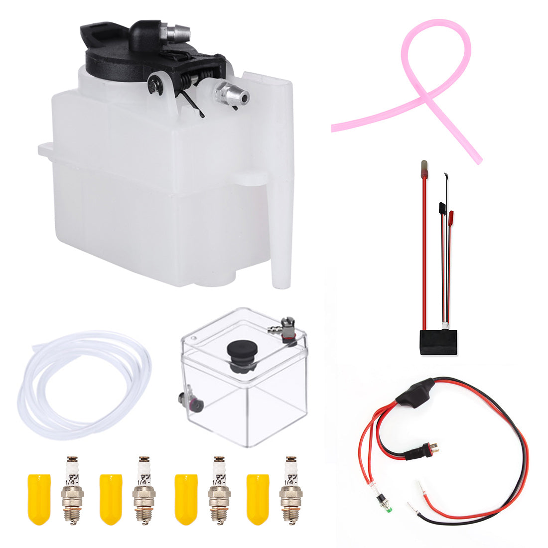 4-in-1 Igniter Glow Plugs Y Fitting Starter Kit for TOYAN FS-L400 Engine Model Upgrade - stirlingkit