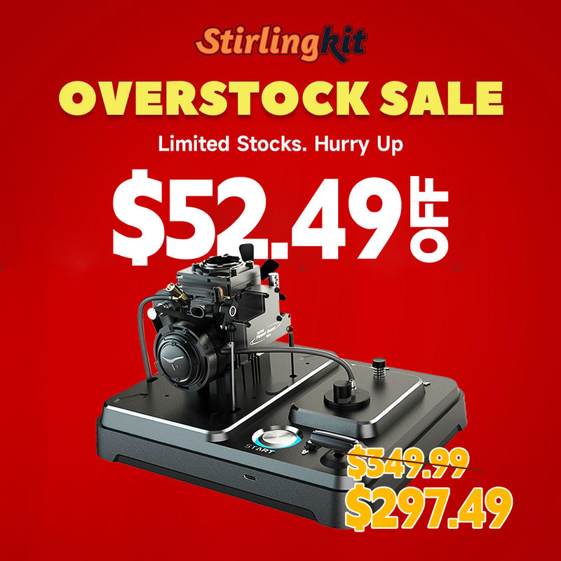 TOYAN FS-S100AT 4 Stroke Nitro General Engine Model Souvenir Version - stirlingkit