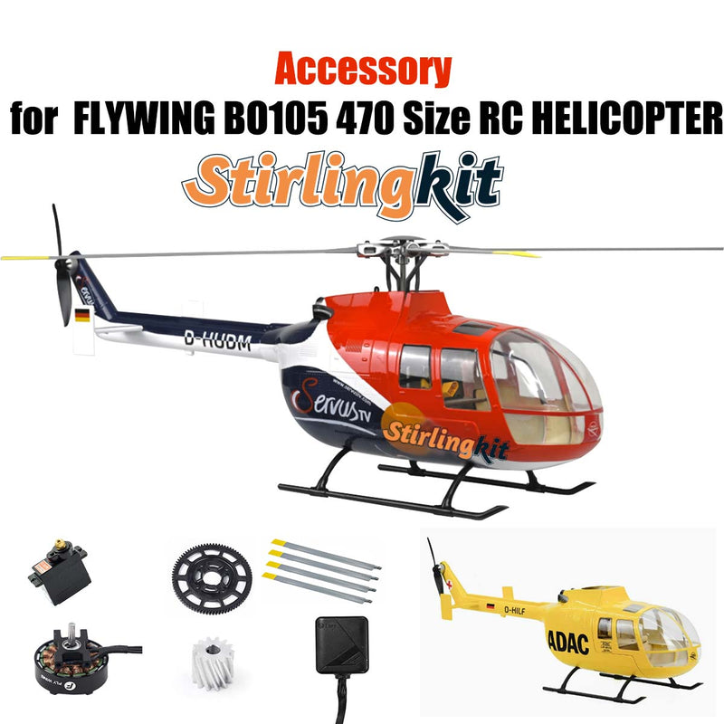 Accessory for Flywing BO-105 GPS RC Helicopter RTF - stirlingkit
