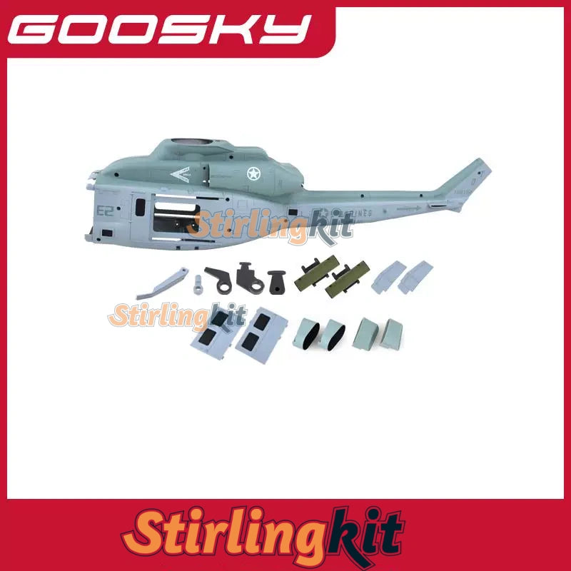 Accessory for GOOSKY E2 1:35 UH-1Y UH-1 RC Helicopter - stirlingkit