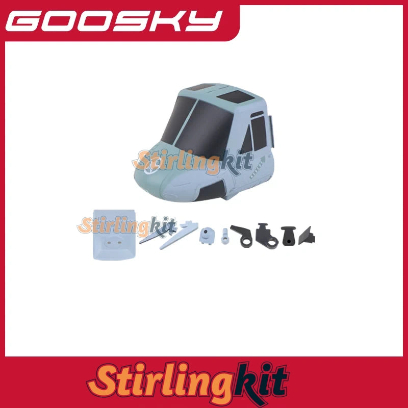 Accessory for GOOSKY E2 1:35 UH-1Y UH-1 RC Helicopter - stirlingkit
