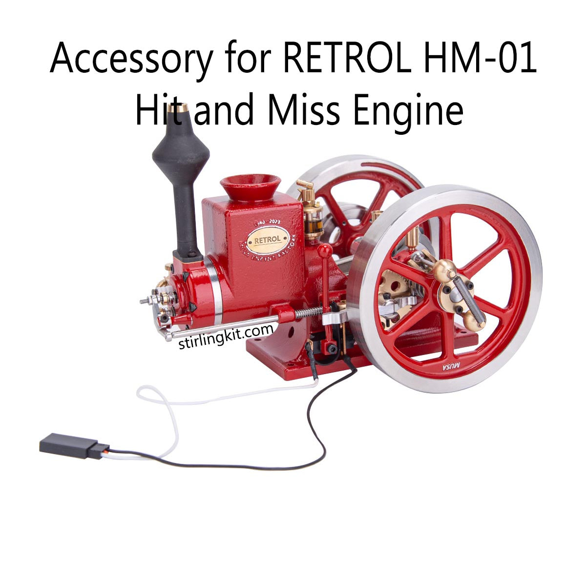Accessory for RETROL HM-01 7cc Hit and Miss Engine Model Building Kits - stirlingkit