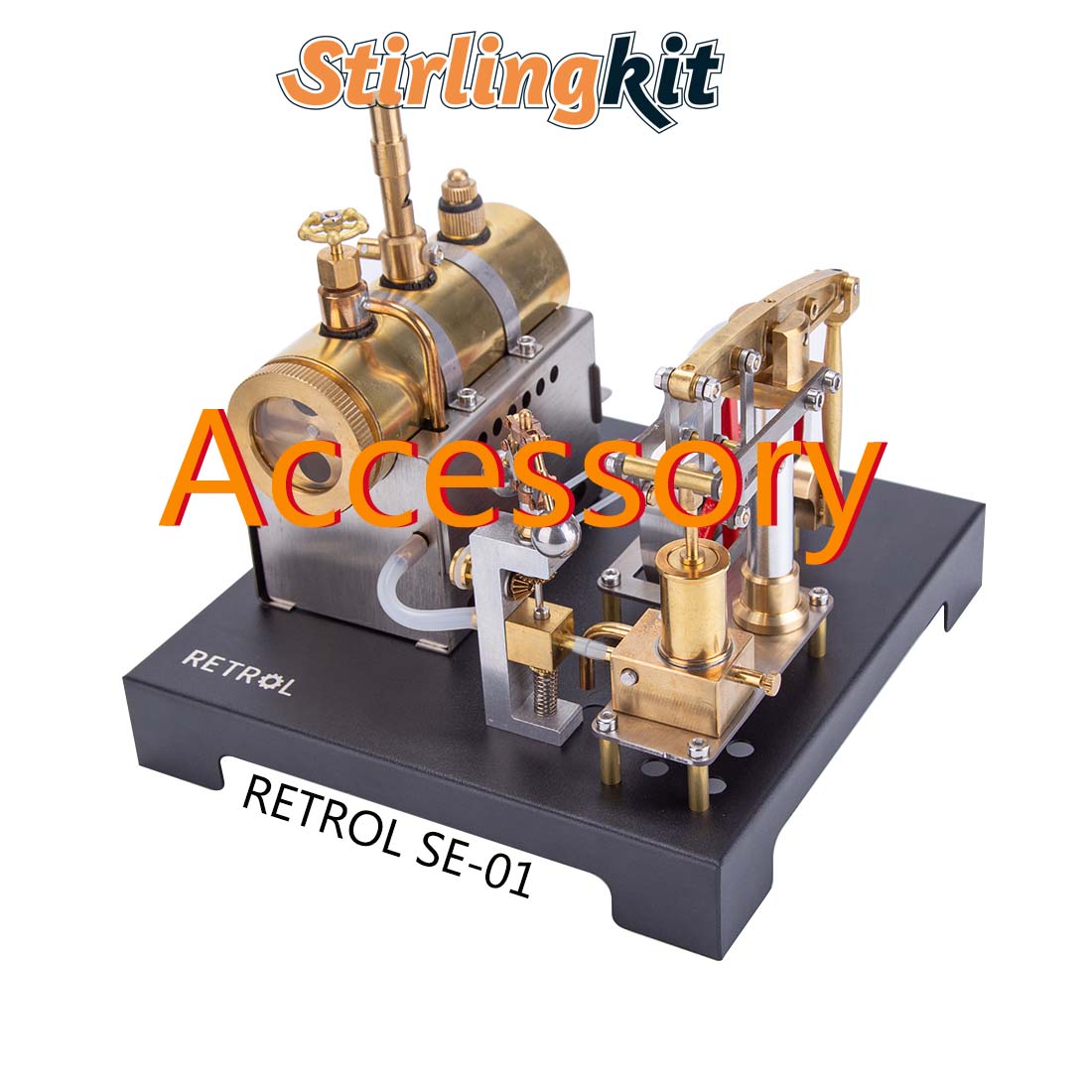 Accessory for RETROL SE-01 Full Metal Stationary Beam Steam Engine Model Kits - stirlingkit