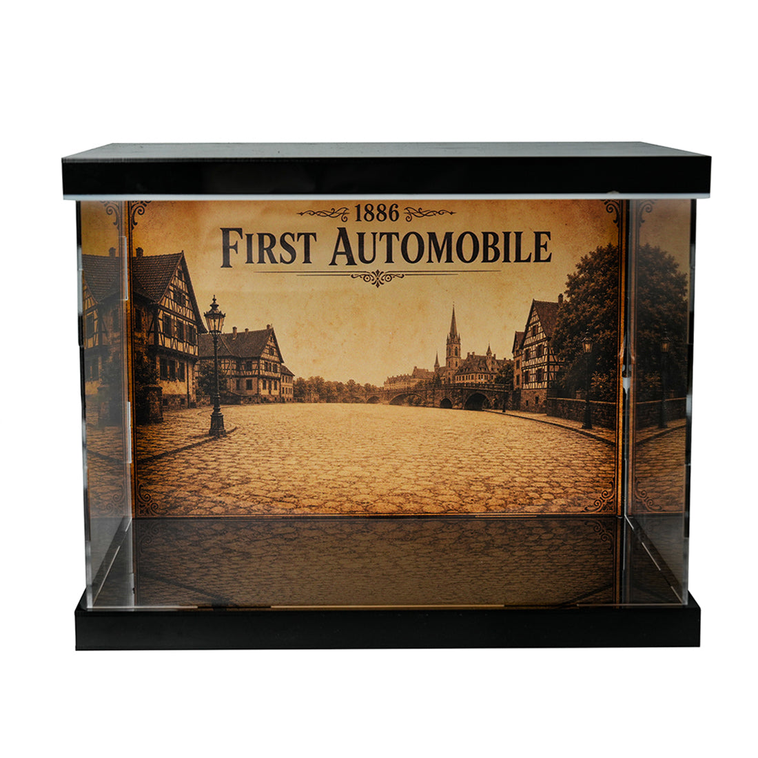 Acrylic LED Display Case for Teching DM229 World First Automobile Kits