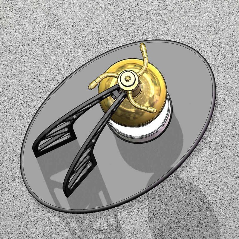 Aeolipile Hero's Steam Engine Bladeless Radial Steam Turbine Model ...