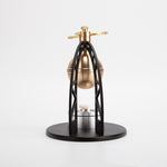 Aeolipile Hero's Steam Engine Bladeless Radial Steam Turbine Model Building Kits - stirlingkit