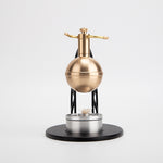 Aeolipile Hero's Steam Engine Bladeless Radial Steam Turbine Model Building Kits - stirlingkit