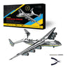 AN-225 MRIYA Aircraft Model Kit Stainless Steel 3D Metal Puzzle for Aviation Lovers