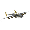 AN-225 MRIYA Aircraft Model Kit Stainless Steel 3D Metal Puzzle for Aviation Lovers