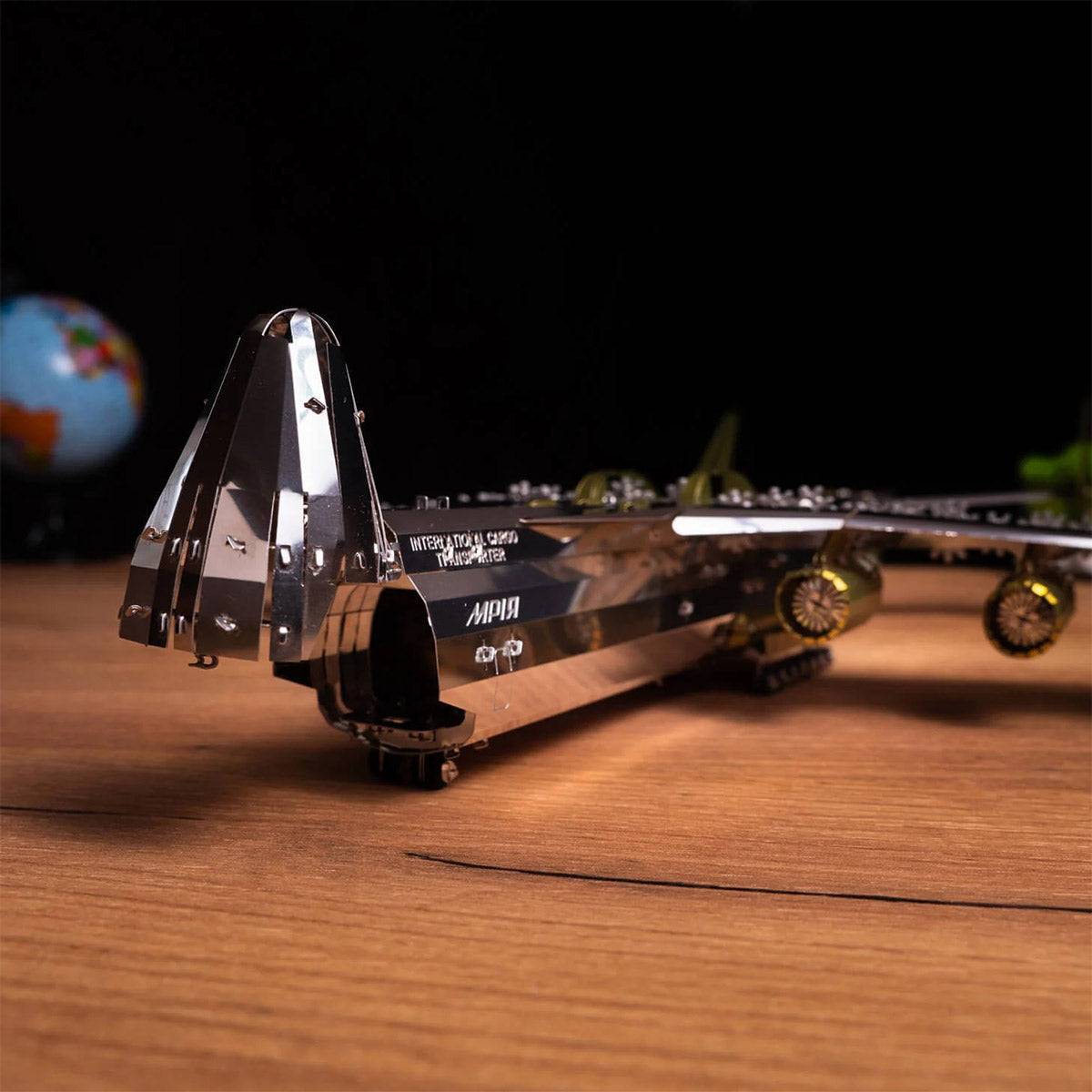 AN-225 MRIYA Aircraft Model Kit Stainless Steel 3D Metal Puzzle for Aviation Lovers - stirlingkit