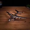 AN-225 MRIYA Aircraft Model Kit Stainless Steel 3D Metal Puzzle for Aviation Lovers