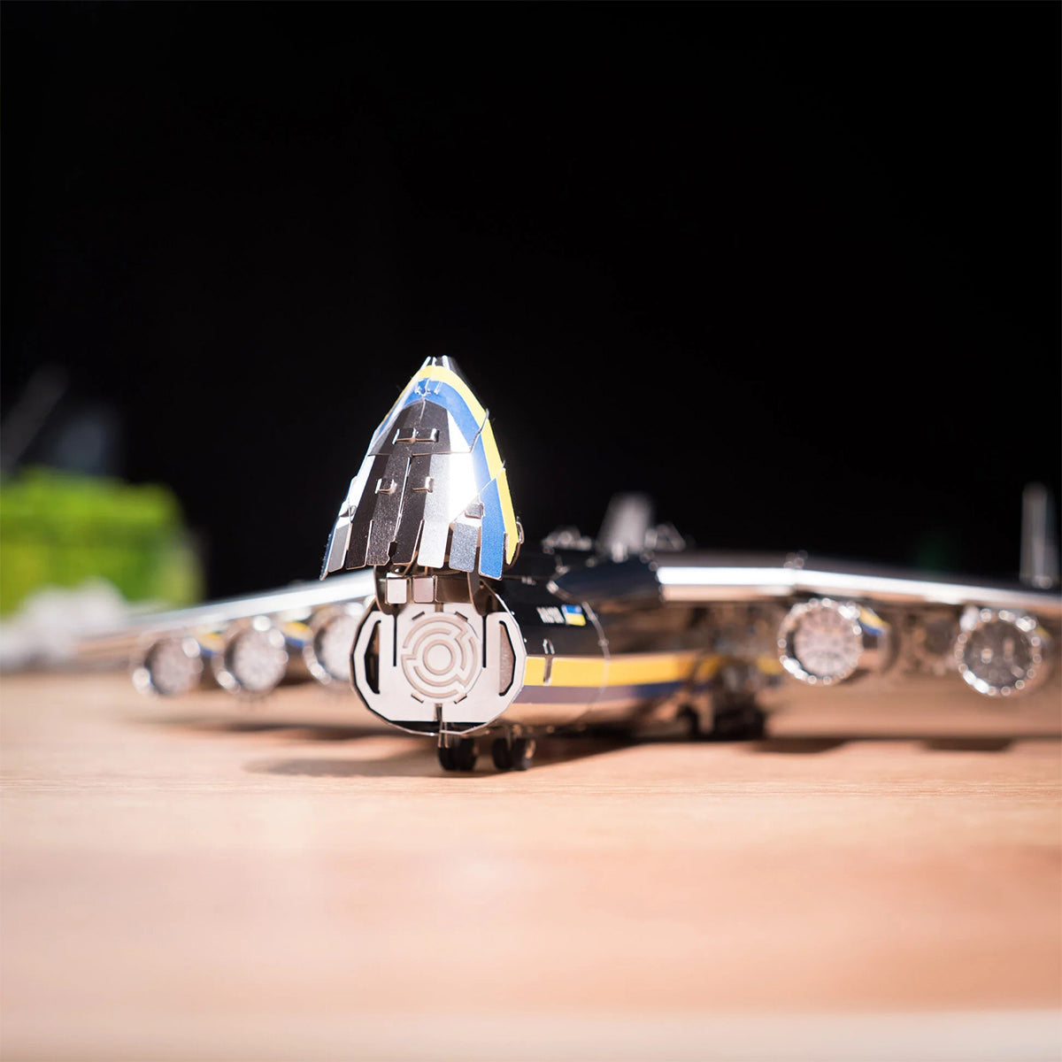 AN-225 MRIYA Aircraft Model Kit Stainless Steel 3D Metal Puzzle for Aviation Lovers - stirlingkit