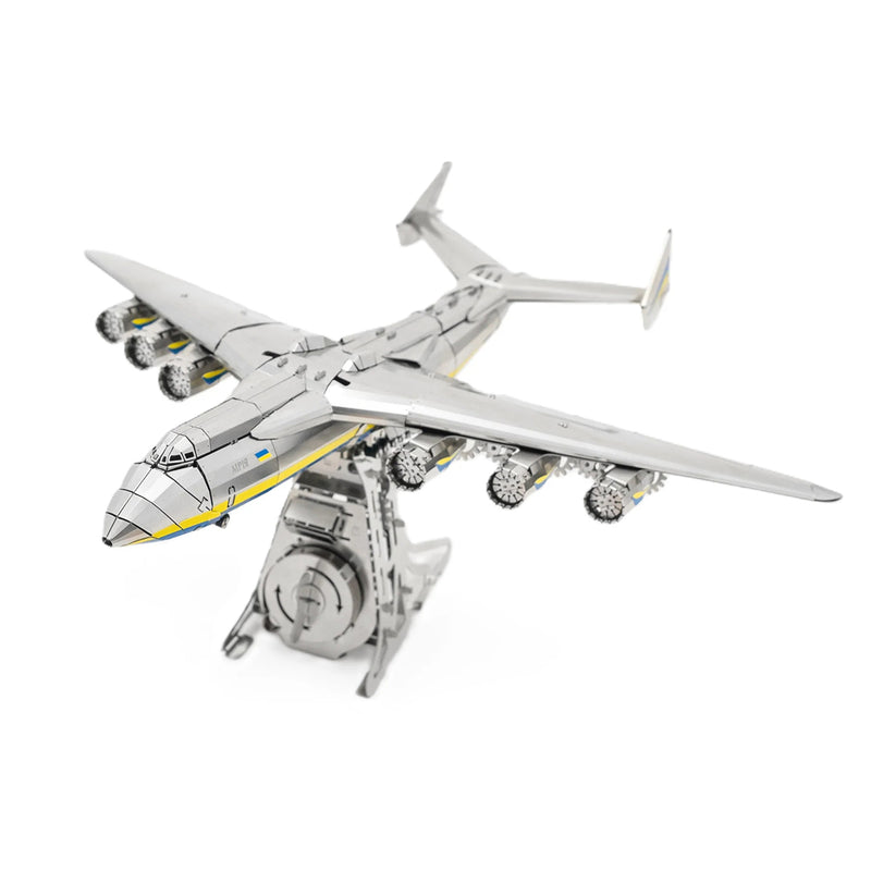 AN-225 MRIYA Aircraft Model Kit Stainless Steel 3D Metal Puzzle for Aviation Lovers
