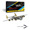 AN-225 MRIYA Aircraft Model Kit Stainless Steel 3D Metal Puzzle for Aviation Lovers