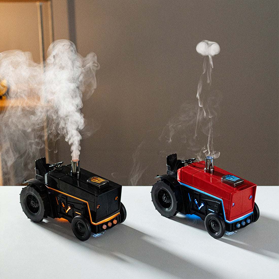 Antique Tractor Essential Oil Aroma Diffuser with Wireless Bluetooth Speaker - stirlingkit