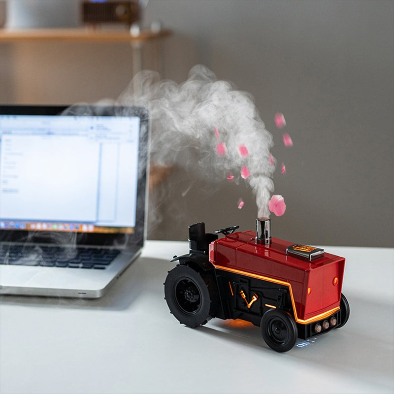 Antique Tractor Essential Oil Aroma Diffuser with Wireless Bluetooth Speaker - stirlingkit