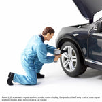 Auto Repair Worker Automobile Mechanic Action Figure Complete Set 1/18 Scale - stirlingkit