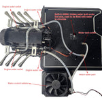 Base for TOYAN V8 FS-V800WGPC Gasoline Engine Model Kits ( New Version) Upgrade