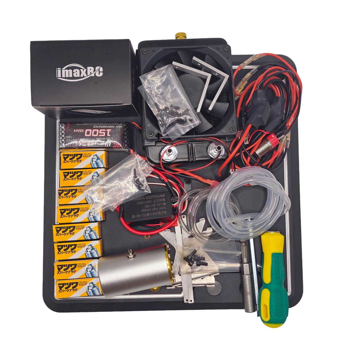 Base for TOYAN V8 FS-V800WGPC Gasoline Engine Model Kits ( New Version) Upgrade - stirlingkit