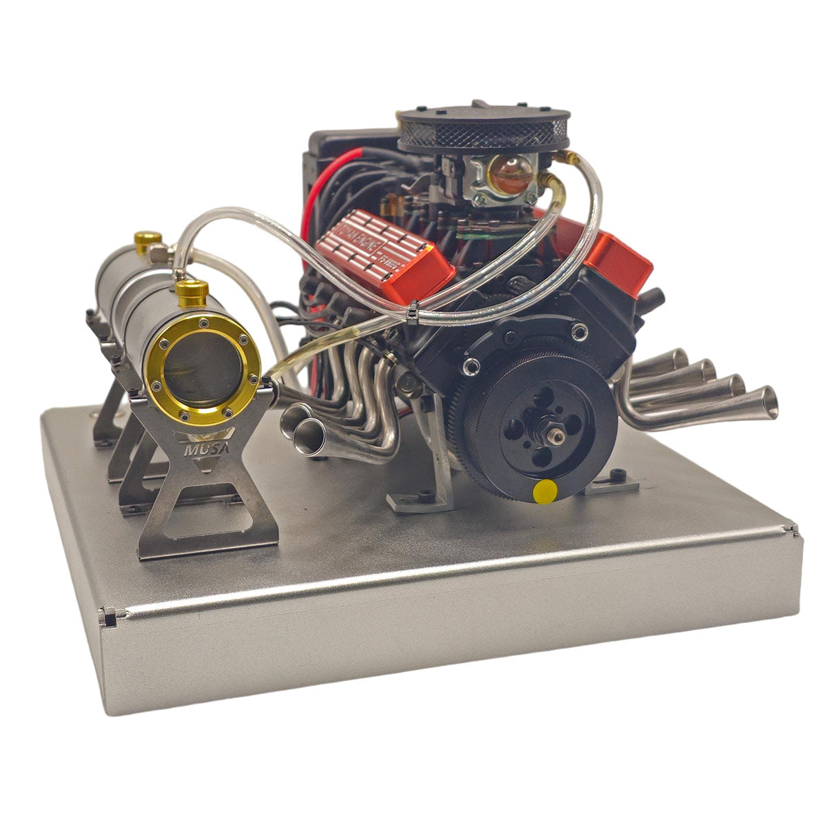 Previous version of the TOYAN V8 aluminium alloy base