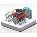 Base for TOYAN V8 FS-V800WGPC Gasoline Engine Model Kits ( New Version) Upgrade - stirlingkit