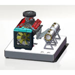 Base for TOYAN V8 FS-V800WGPC Gasoline Engine Model Kits ( New Version) Upgrade